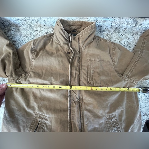 American Eagle Outfitters Flannel Lined Military Utility Cargo Jacket Size XL - Picture 13 of 15